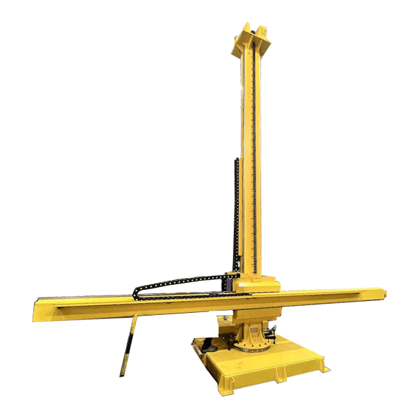 Welding column and boom by universal hi tech equipments in UAE