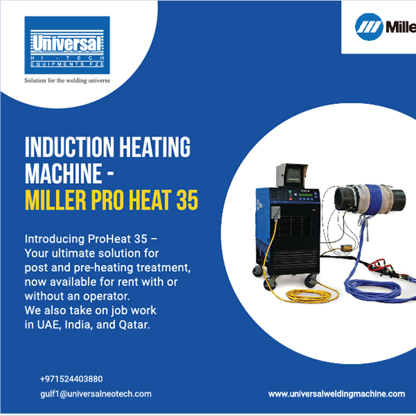 Induction heating machine miller pro heat 35 uae