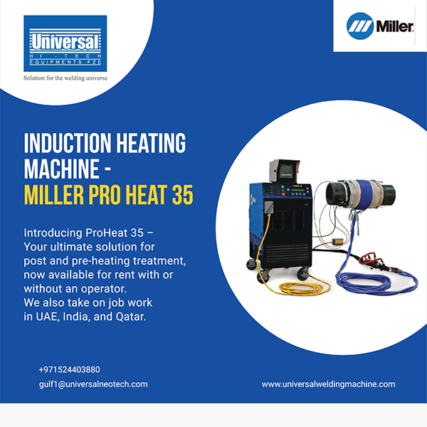 Induction Heating Machine Miller Pro Heat 35 Induction heating machine for pro and preheat in UAE<br />