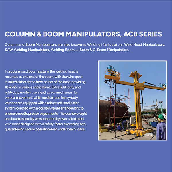 SAW welding manipulators available for sale across gcc SAW welding manipulators available for sale across gcc
